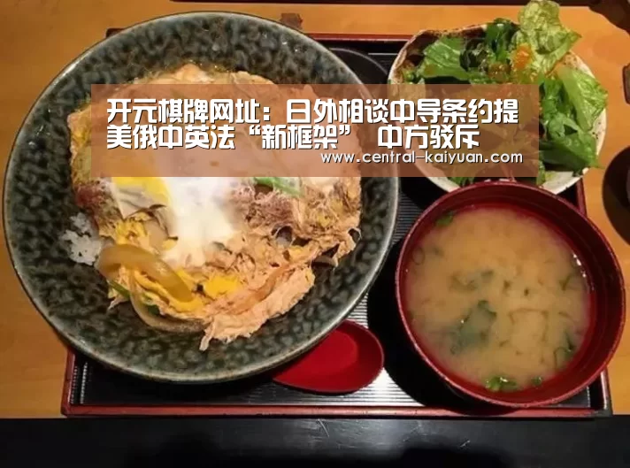 开元棋牌网址：日外相谈中导条约提美俄中英法“新框架” 中方驳